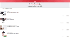 Desktop Screenshot of m.aanbiedingoverzicht.nl