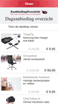 Mobile Screenshot of m.aanbiedingoverzicht.nl